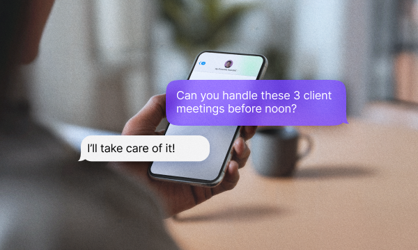 Send a quick text request